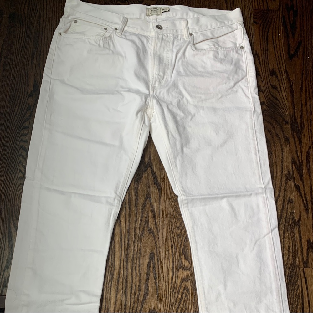Club Monaco white jeans